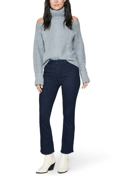 Shop Paige Claudine High Waist Ankle Flare Jeans In Fidelity
