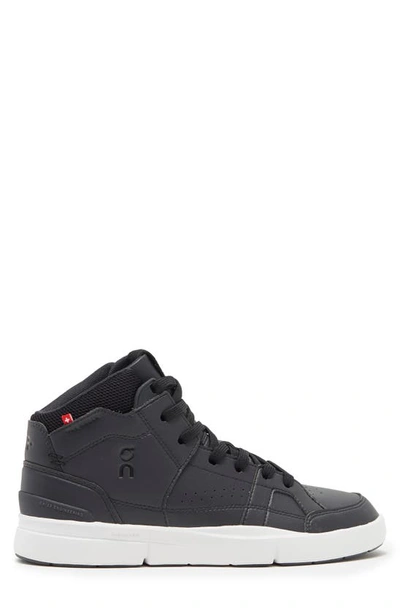 Shop On The Roger Clubhouse Sneaker In Black/ Eclipse