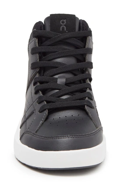 Shop On The Roger Clubhouse Sneaker In Black/ Eclipse