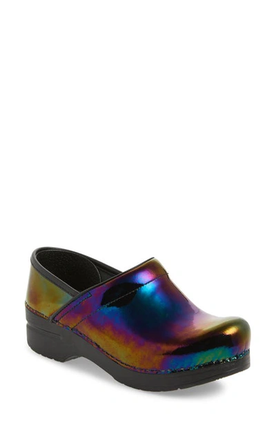 Dansko Professional Clog In Petrol Patent