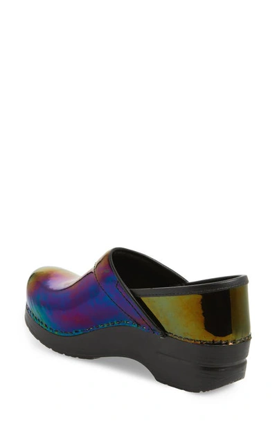 Shop Dansko Professional Clog In Petrol Patent