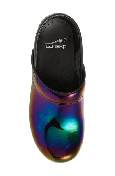 Shop Dansko Professional Clog In Petrol Patent