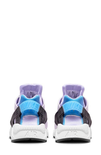 Shop Nike Air Huarache Sneaker In Lilac/ Black/ Grape/ White