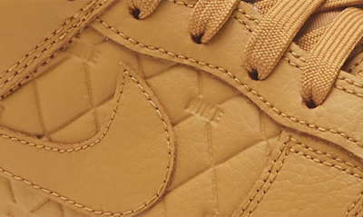 Shop Nike Dunk Low Quilted Sneaker In Wheat/ Wheat/ Sail/ Black