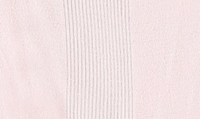 Shop Paigelauren Ribbed Cotton & Modal Footie In Light Pink