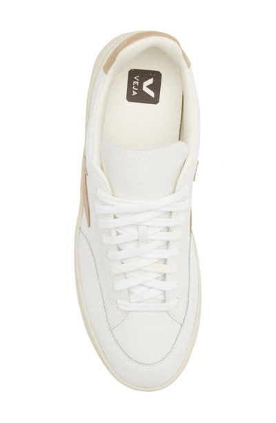 Shop Veja V-12 Low Top Sneaker In Extra-white Dune