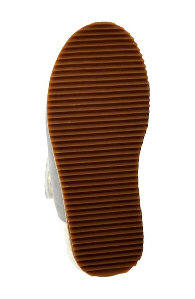 Revitalign Amelia Faux Fur Lined Slide Slipper In December Sky