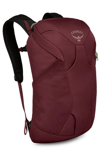 Osprey Farpoint® Fairview® Travel Daypack In Zircon Red