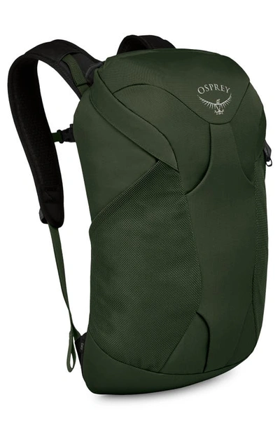 Shop Osprey Farpoint® Fairview® Travel Daypack In Gopher Green