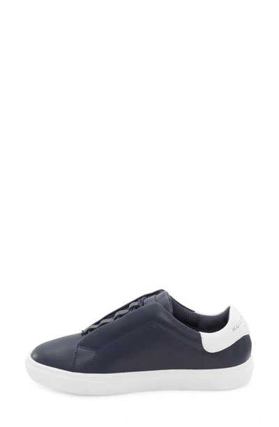 Shop Kurt Geiger Mini Laney Slip-on Sneaker In Navy