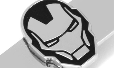 Shop Cufflinks, Inc . Iron Man Tie Bar In Silver