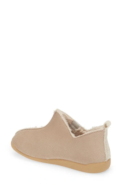 Shop Toni Pons Moscu Faux Fur Lined Slip-on Shoe In Pedra Stone