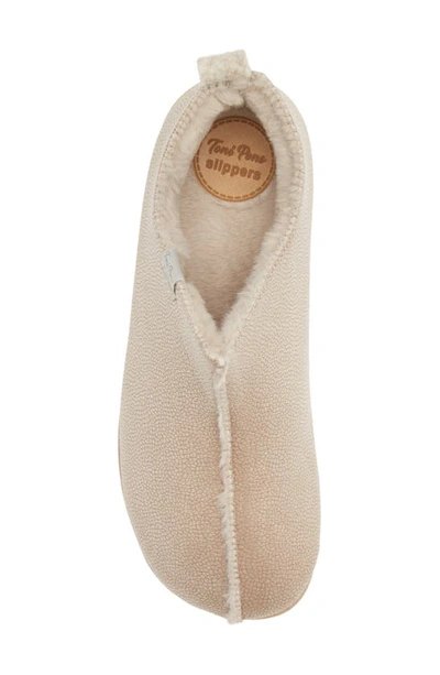 Shop Toni Pons Moscu Faux Fur Lined Slip-on Shoe In Pedra Stone