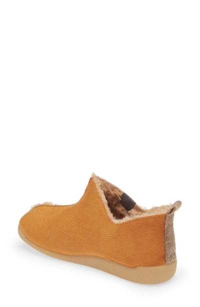 Toni Pons Moscu Faux Fur Lined Slip-on Shoe In Cuiro Tan