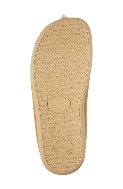 Toni Pons Moscu Faux Fur Lined Slip-on Shoe In Cuiro Tan