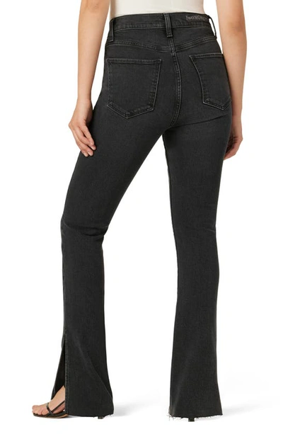 Shop Favorite Daughter The Valentina Superhigh Waist Split Hem Jeans In Boulder