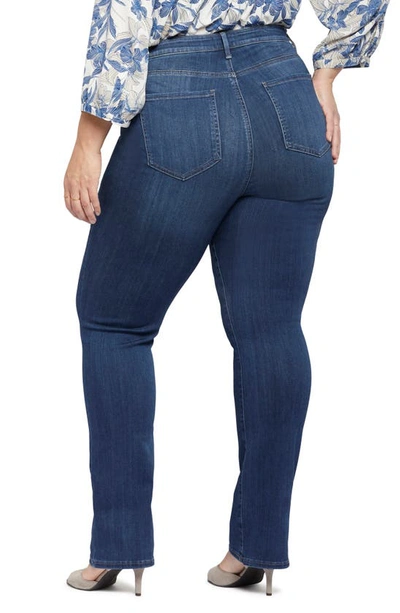 Shop Nydj Slim Bootcut Jeans In Blue Moon