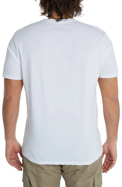 Johnny Bigg Essential V-neck T-shirt In White