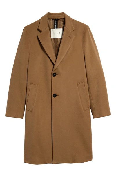 Shop Mackintosh New Stanley Wool & Cashmere Coat In Beige