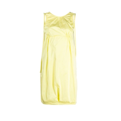 Shop Max Mara Sportmax Opaco Dress In Yellow