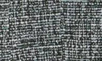 Shop Amanda & Chelsea Tweed Knit Blazer In Black/ White