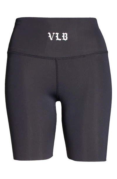 Shop Viva La Bonita Hype Woman High Waist Bike Shorts In Black