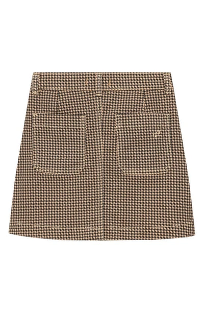DL1961 DL1961 KIDS' JENNY HOUNDSTOOTH MINISKIRT 