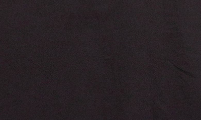 Shop Buxom Couture Asymmetric Ruffle Cotton Blend Shirtdress In Black