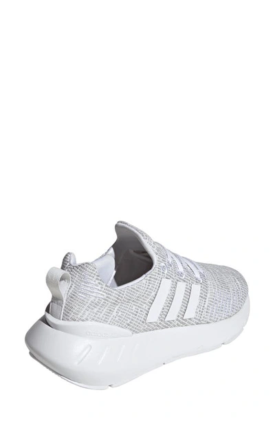 Shop Adidas Originals Kids' Swift Run 22 Sneaker In White/ Grey/ Black