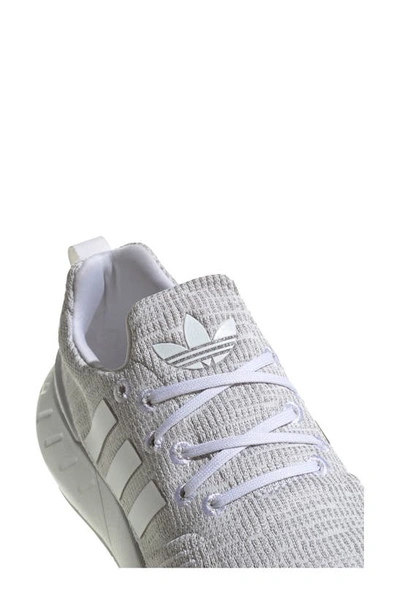 Shop Adidas Originals Kids' Swift Run 22 Sneaker In White/ Grey/ Black