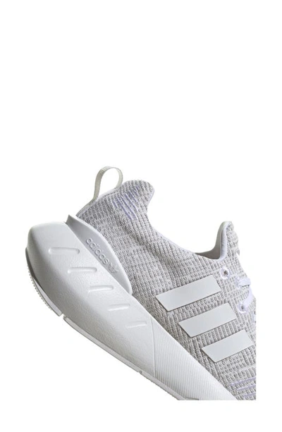 Shop Adidas Originals Kids' Swift Run 22 Sneaker In White/ Grey/ Black