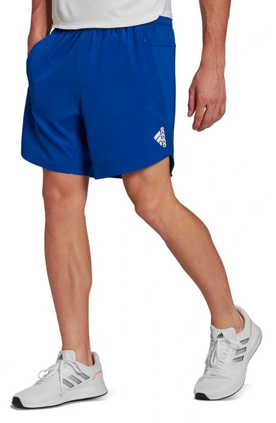 Adidas Originals D4t Recycled Polyester Blend Training Shorts In Royblu |  ModeSens