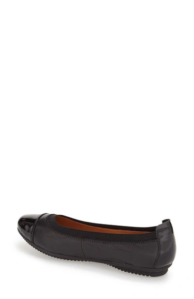 Josef Seibel Pippa 07 Flat In Black Patent