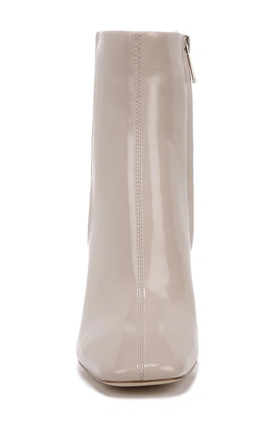 Sam Edelman Codie Womens Padded Insole Square Toe Booties In Chai Latte