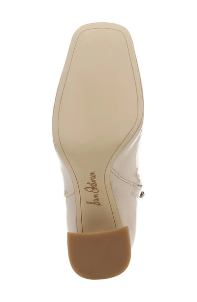 Sam Edelman Codie Womens Padded Insole Square Toe Booties In Chai Latte