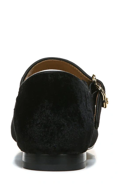 Sam Edelman Michaela Mary Jane Flat In Black Suede