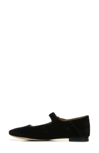 Sam Edelman Michaela Mary Jane Flat In Black Suede