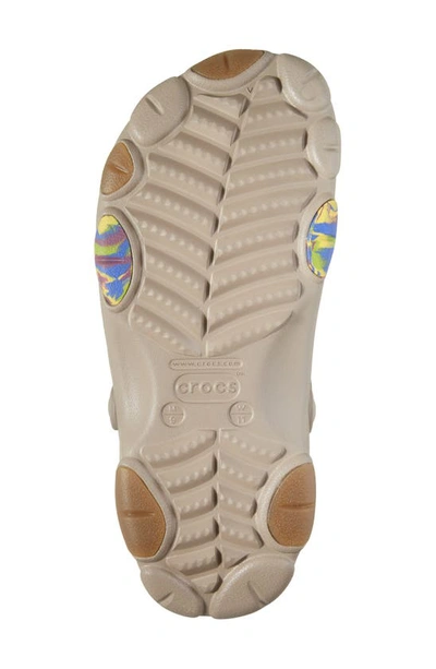 Crocs Classic Terrain Clog In Mushroom/ Multi