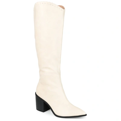 Journee Collection Collection Women's Tru Comfort Foam Wide Width Daria Boot In White