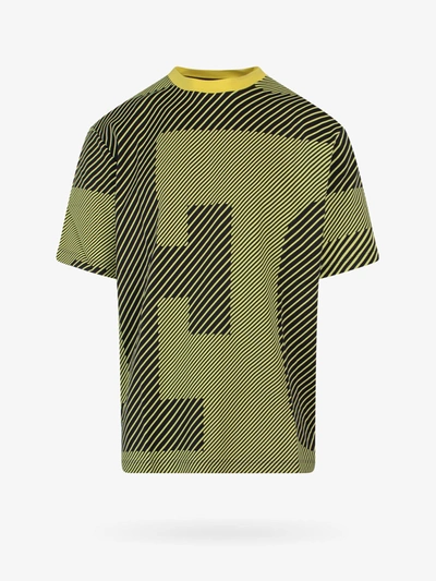 Shop Ferrari T-shirt In Yellow