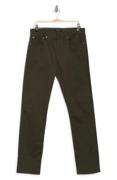 Shop Lucky Brand 121® Heritage Slim Straight Leg Pants In Dark Surplus