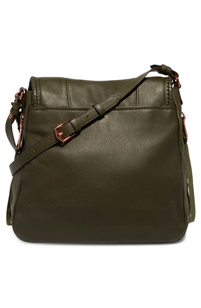 Shop Aimee Kestenberg All For Love Convertible Leather Shoulder Bag In Forest