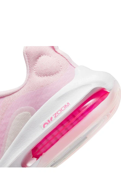 Shop Nike Kids' Air Zoom Arcadia 2 Running Shoe In Pink Foam/ White/ Pink