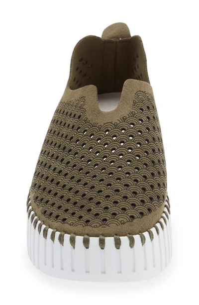 Shop Ilse Jacobsen Tulip Sneaker In Deep Olive