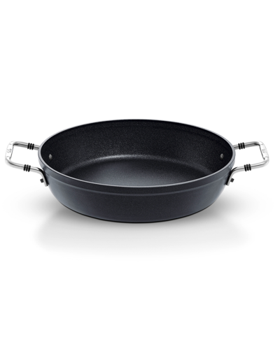Shop Fissler Adamant Aluminum 11" Non-stick Serving Pan In Black