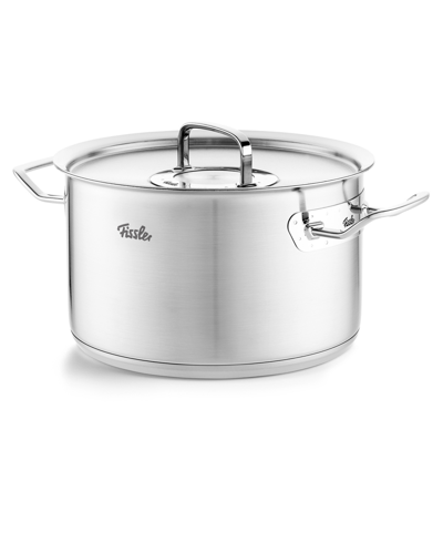 Shop Fissler Original-profi Collection Stainless Steel 10.9 Quart Stock Pot With Lid