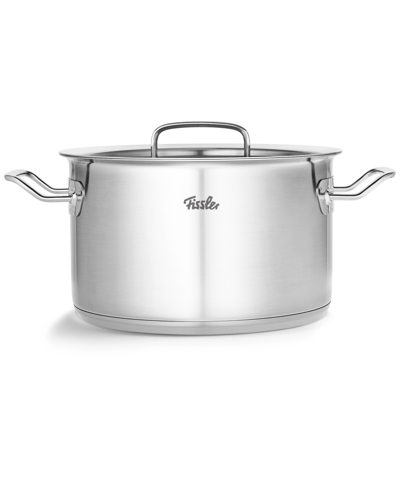 Shop Fissler Original-profi Collection Stainless Steel 6.7 Quart Stock Pot With Lid