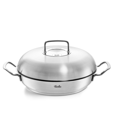 Shop Fissler Original-profi Collection Stainless Steel 3.2 Quart Serving Pan With High Dome Lid