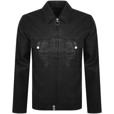 Pretty green outlet leather jacket