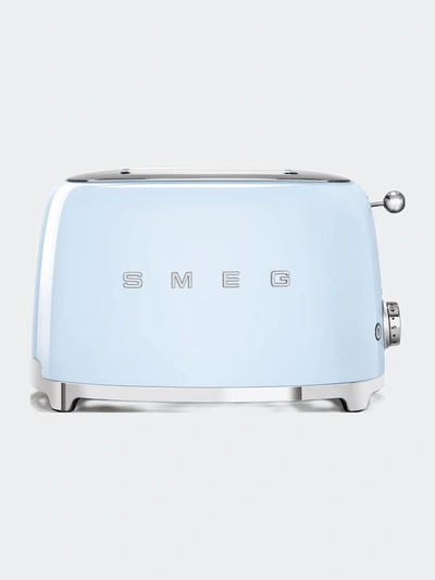 Shop Smeg 2-slice Toaster In Blue